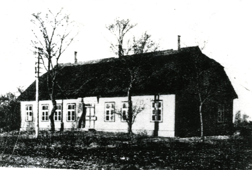 Valjala parish school building (built in 1904) in Saaremaa