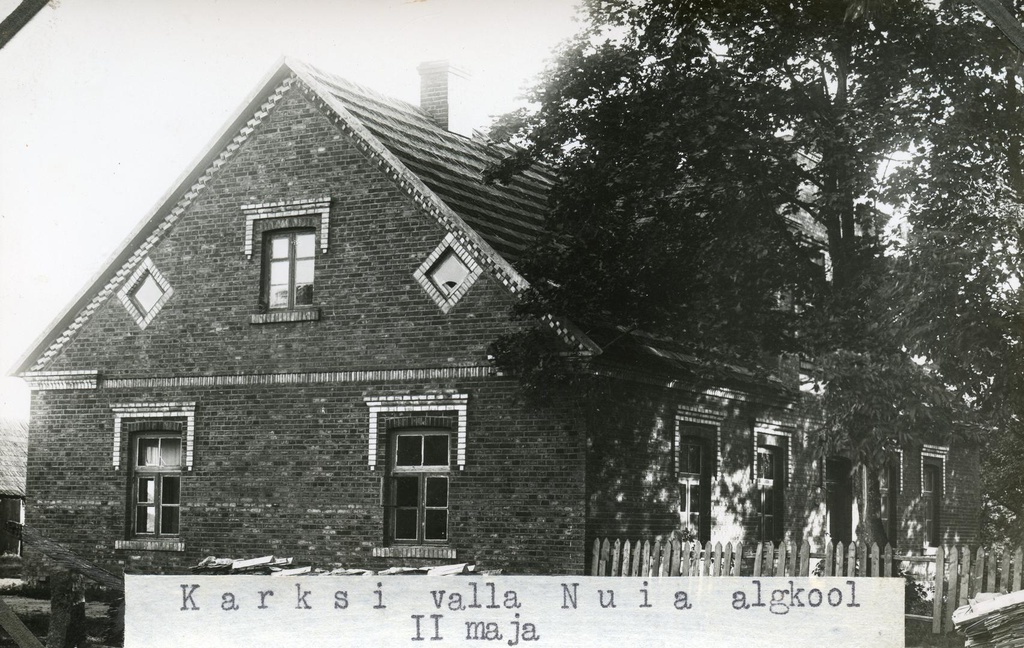 Karksi rural municipality Nuia 6-kl Secondary School building