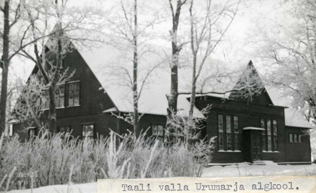 Urumarja 6-kl Start school building in the municipality of Taali