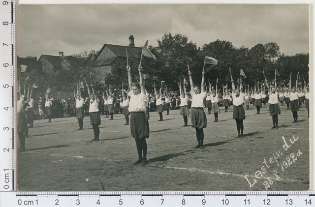 Children's events in Tartu in 1922