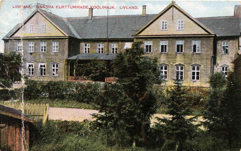 Vändra Kurttummade School House