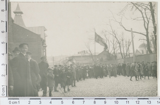 Tartu Workers' (red) train run 1 May 1922