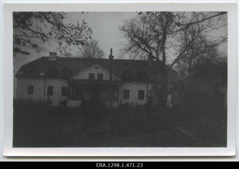 Main building of service manor