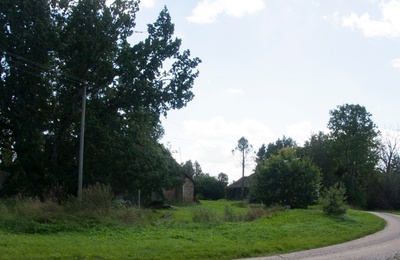 Buildings of Old-Võidu Manor Oiu Manor rephoto