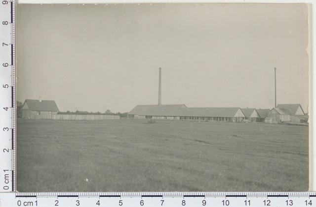 Order stone factory at Sangaste Station, Valgamaa 1924