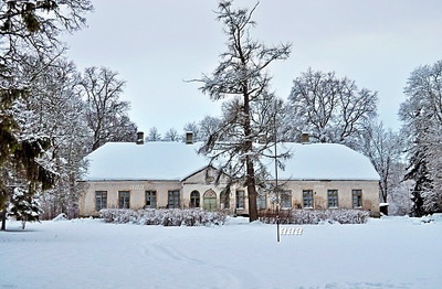 Martna primary school in Putkaste gentlemen's house rephoto