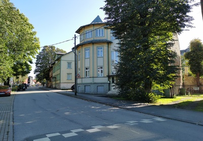 View of the building Uus-Kalamaja Street 11. rephoto