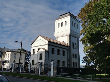 Water tower living house of the Noblessner Shipyard, 1914-1915 rephoto