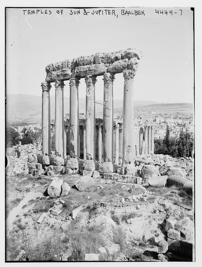 Temples of Sun &amp; Jupiter, Baalbek (Loc)