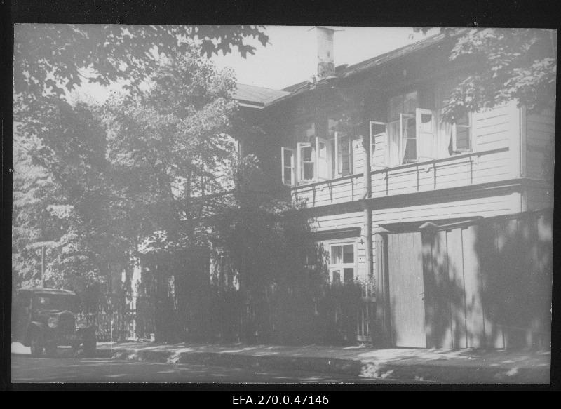 Tent road 4. Dismantled in 1937. In July.