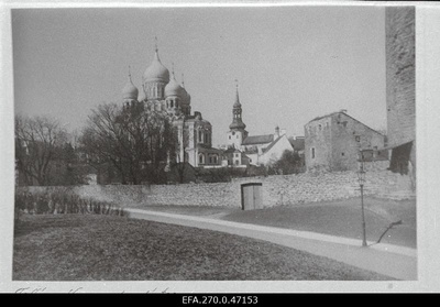 Commander tee. View of Aleksander Nevski Cathedral.  similar photo