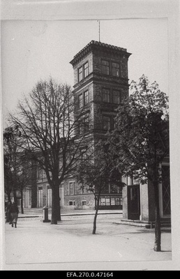 The fire extinguishing building of Tallinn.  duplicate photo