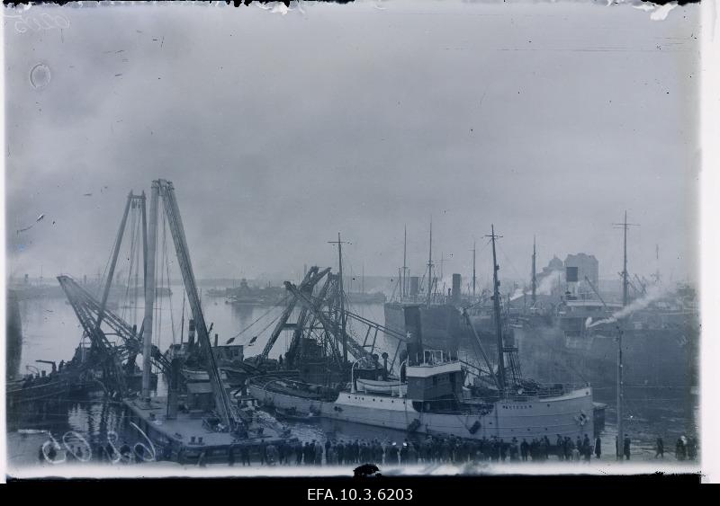 The port of Tallinn.