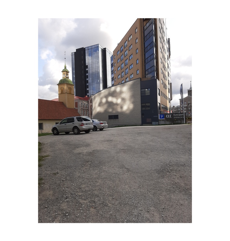 The breakthrough of the Tartu highway. rephoto
