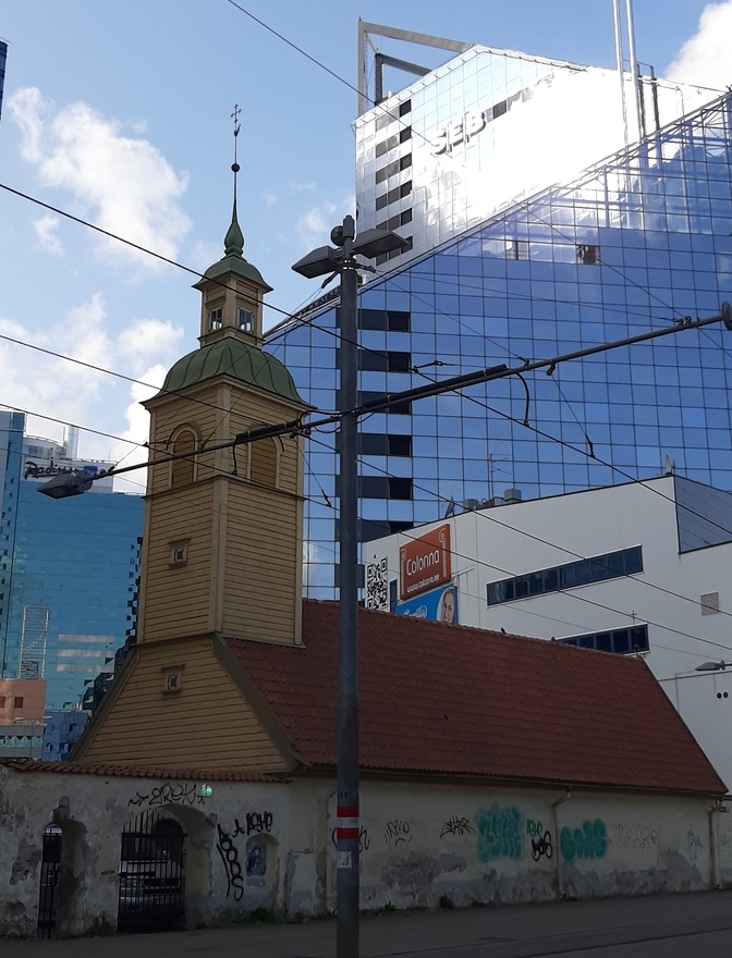 Jaani seegi kirik, vaade Tartu maanteelt rephoto