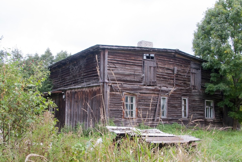 Elamu nr. 11 (üle 60 a. vana, nim. "kopkaks"). K. - Jaani khk, Meleski töölisasula rephoto