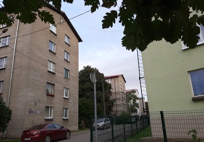 New apartments on Majaka Street. rephoto