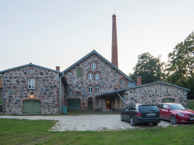 Olustvere Manor wine factory, 19th-20th century. rephoto