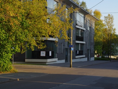 Ruins in Star and Day Street. rephoto