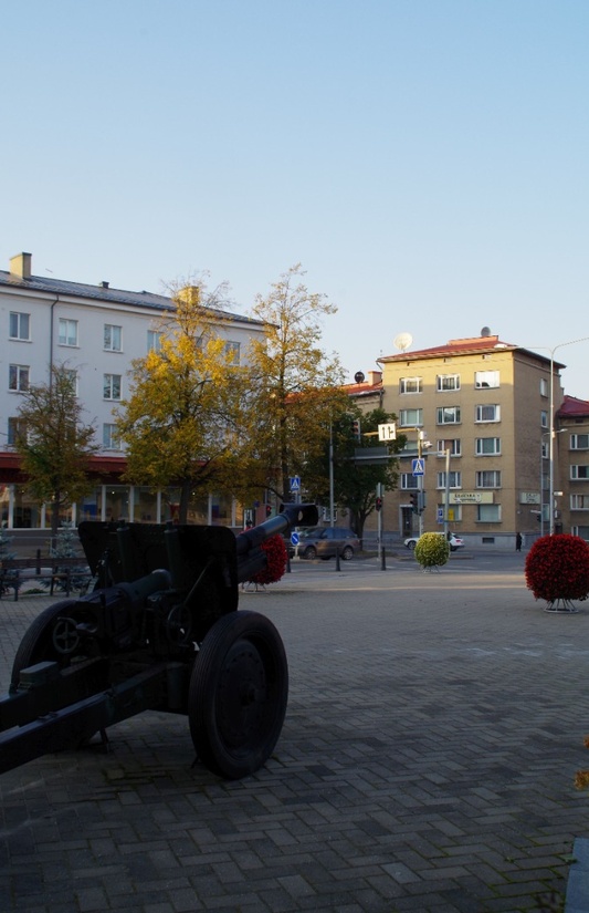 New houses on the hill of Riga in Tartu. rephoto