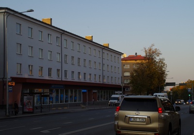 New farm in Tartu on Riga Street. rephoto