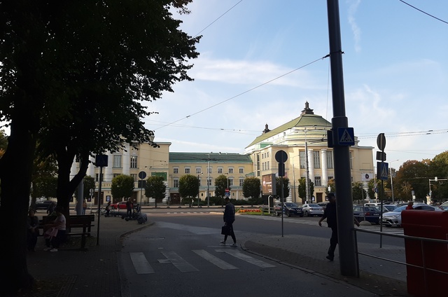 View Estonia Theatre in Tallinn rephoto