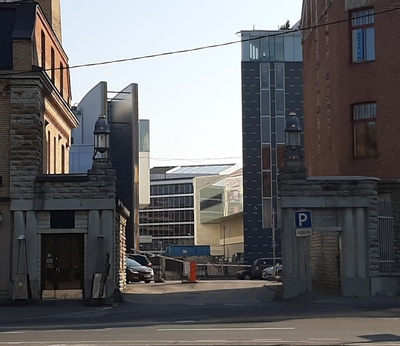 Rotermanni tehaste hooned, vaade väravatele rephoto