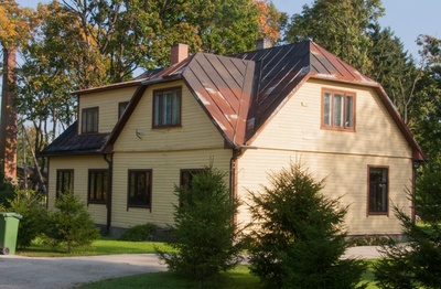 foto, endine Oisu kauplus 1984.a. rephoto