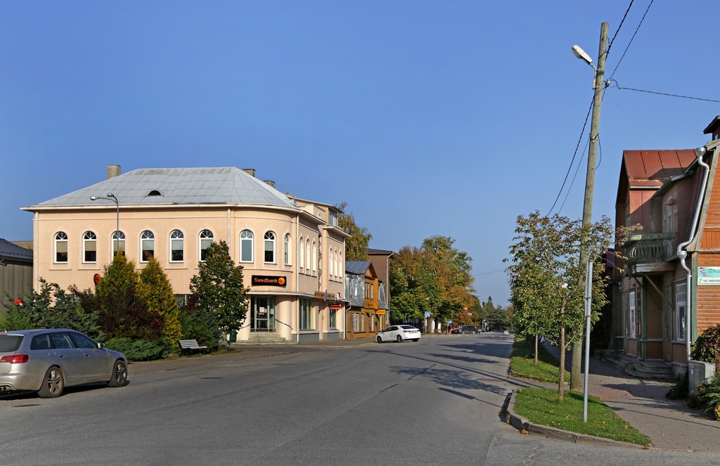 Photo: Grand Street, Jõgeva Estonia rephoto