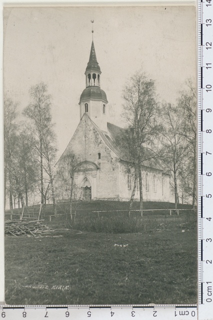 Sangaste Church, Valgamaa1923