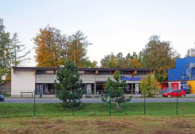 Johannes Võsu residential and painting industry in Rigeval Kase Street 3a. 02.05.1931 rephoto