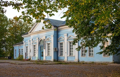 Photo: Jõgeva Railway Station from the back rephoto