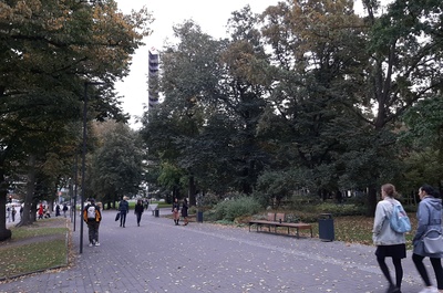 Tammsaare Park in Tallinn rephoto