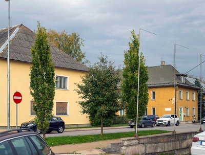 The Garden of Jõgeva 4 is decorated rephoto