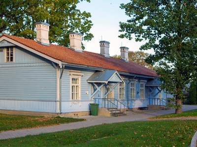 Betti Alver's birth and childhood house in Jõgeva 1968 rephoto