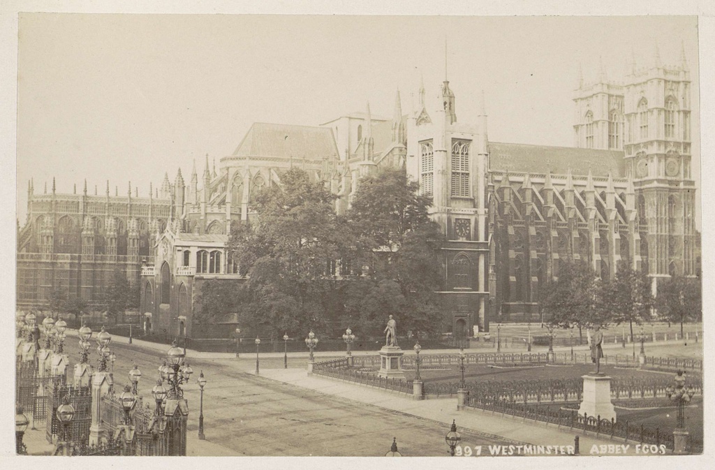 Westminster Abbey, Exterieur van Westminster Abbey en St. Margaret's Church in Londen