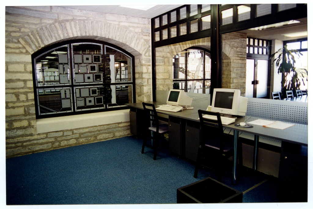 Art Information Centre after repair and changes in the interior (from August 2000).