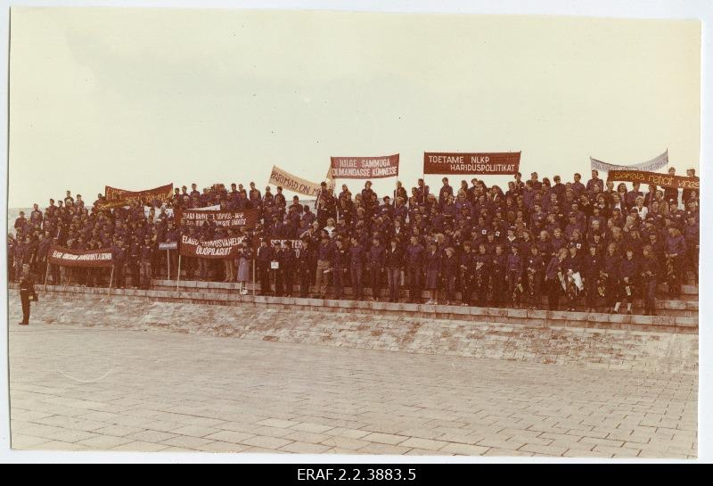 Opening ceremony in Tallinn, Maarjamäel.