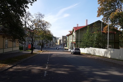 Vaade Falgi teelt Paldiski maanteele Tallinnas rephoto