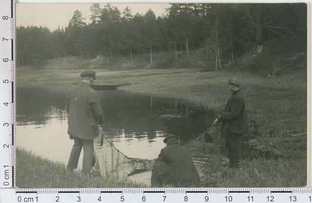 Fishing V. - Emajões at the Teliste Bridge, Valgamaa 1923