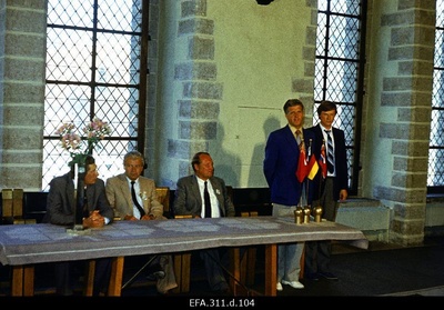 Language for the days of the city the participants who arrived in Tallinn will be welcomed by Albert Norak, Chairman of the Executive Committee of Tallinn Rsn.  similar photo