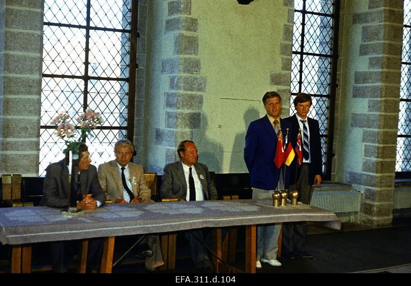 Language for the days of the city the participants who arrived in Tallinn will be welcomed by Albert Norak, Chairman of the Executive Committee of Tallinn Rsn.