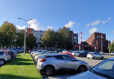 TA Küberneetika Instituut, üldvaade. Arhitekt Margus Koot, sisekujundus Mart Luuri rephoto