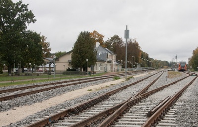 Türi Railway Station rephoto