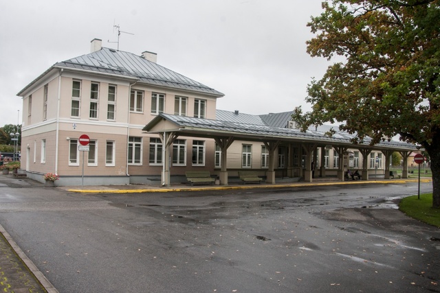 Türi Railway Station rephoto