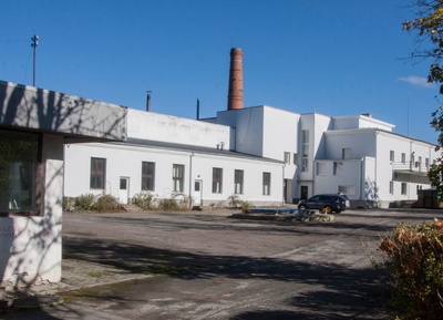 Türi's old and new butter industry, spring 1955. rephoto