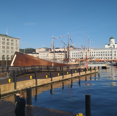 Helsinki Marketplace 1948 rephoto