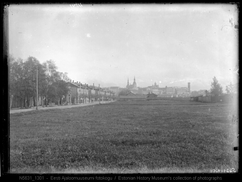 Vaade Kopli tänavalt linna poole