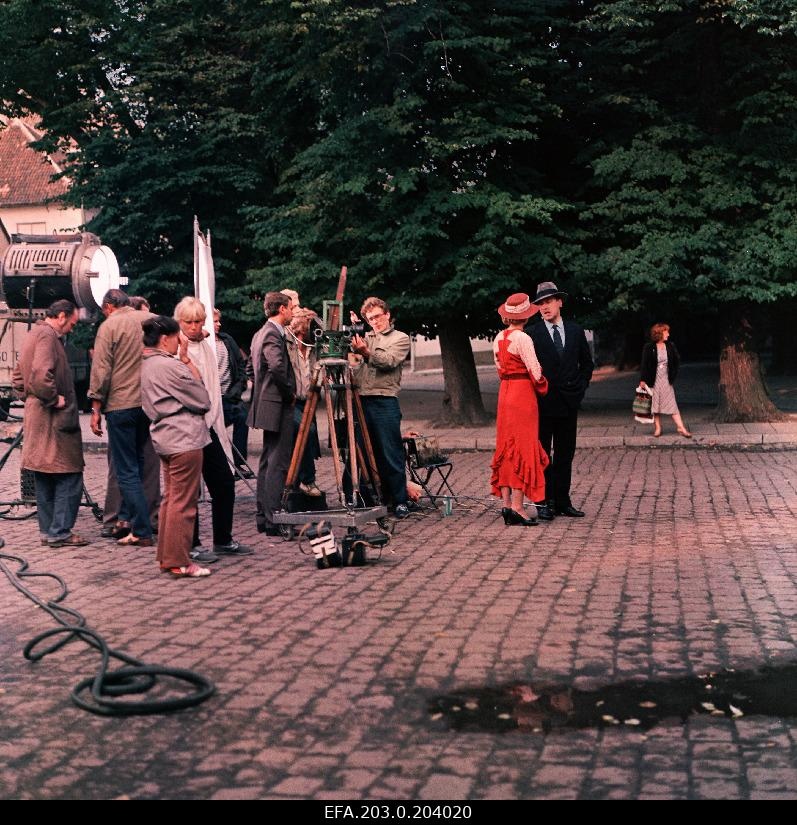 Tallinnfilmi mängufilmi "Bande" võtteplats.