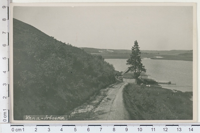 Old - Irboska, view of the Broda Lake and Hergor, Petser mk